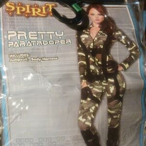 Spirit Halloween Pretty Paratrooper Halloween Adult Costume
